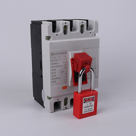小號卡箍式斷路器鎖使用圖
