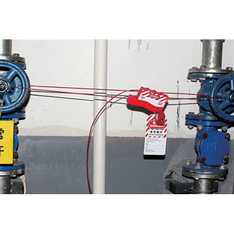 工業纜繩鎖使用圖